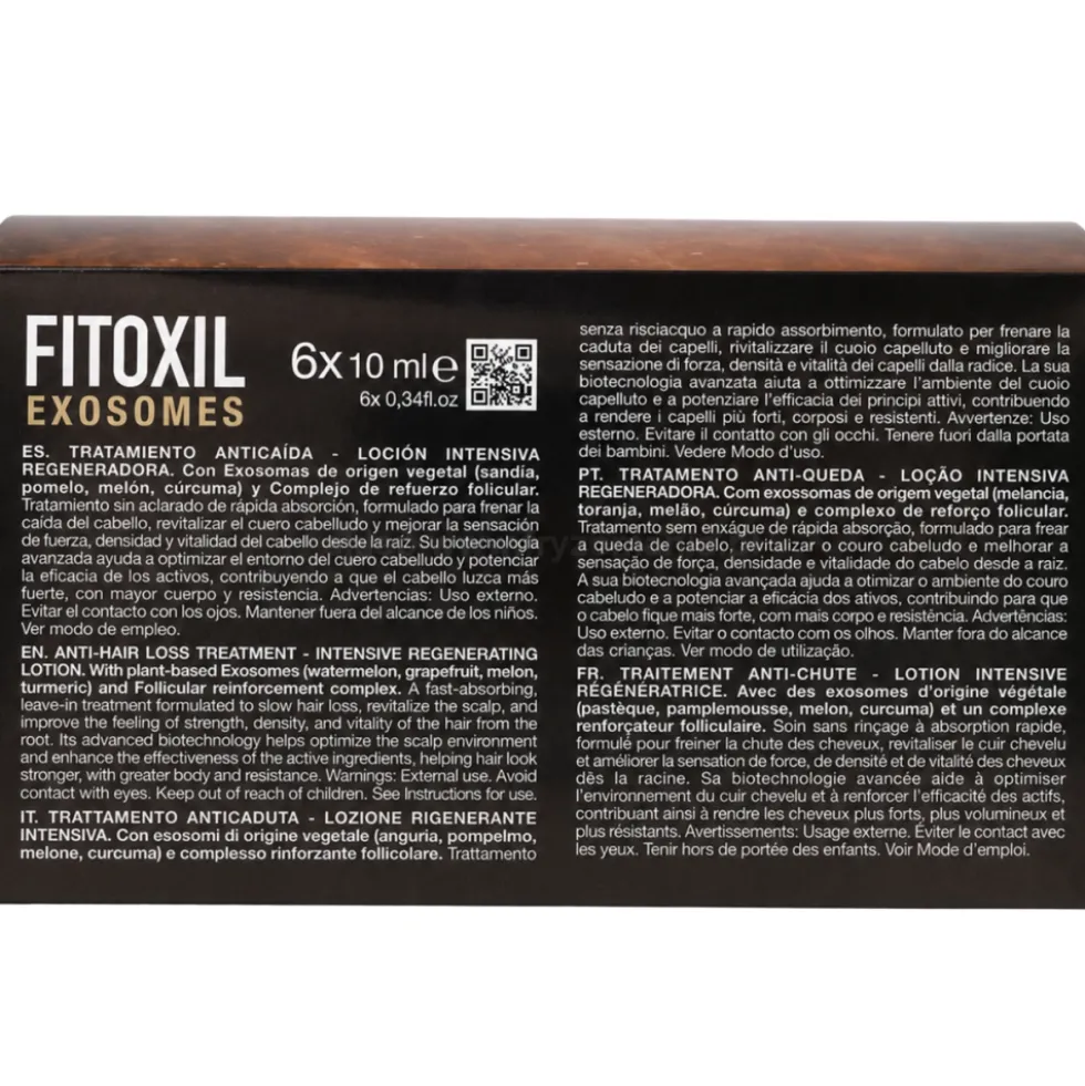 Tahe Botanic Fitoxil Exosomes zestaw przeciw wypadaniu włosów szampon 300ml i ampułki 6x10ml