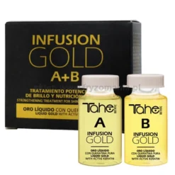 Tahe INFUSION GOLD (A+B) kuracja regenerująca w ampułkach do włosów zniszczonych 2x10ml