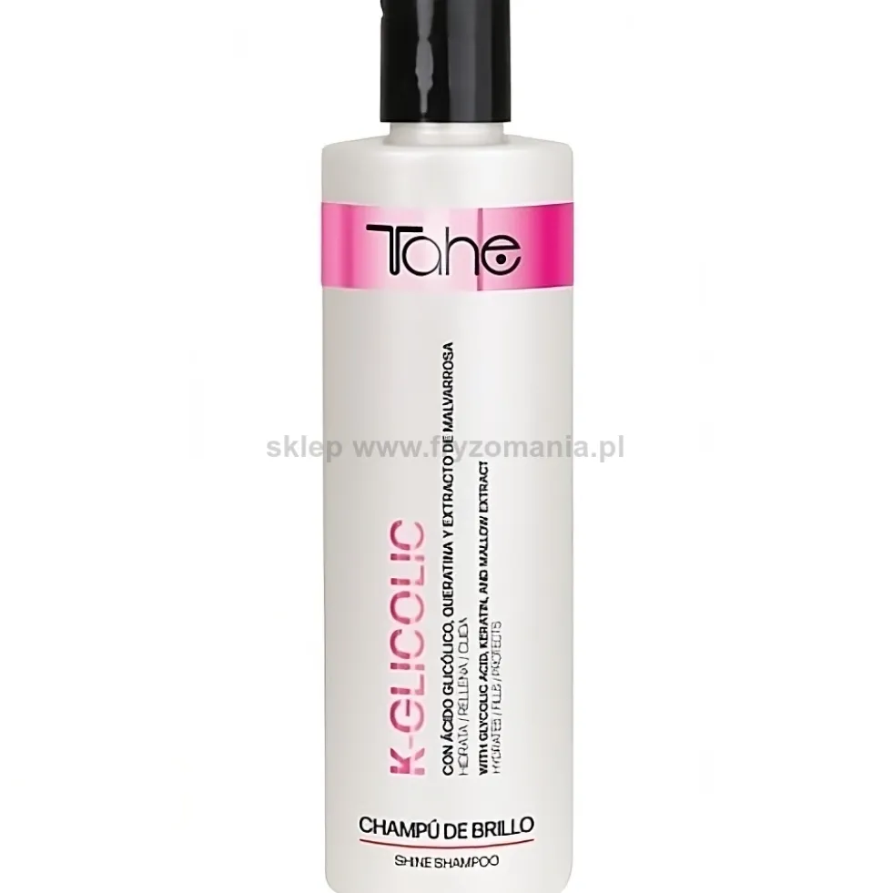 Tahe K-Glicolic Shine Szampon nabłyszczający do włosów 300ml