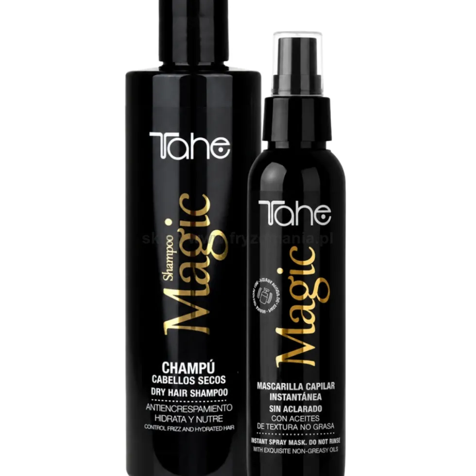 Tahe Magic 10 korzyści zestaw do pielęgnacji domowej po zabiegu botoks, szampon 300ml + maska 125ml