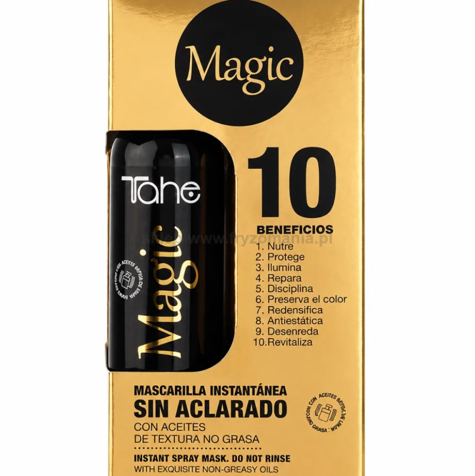 Tahe Magic 10 korzyści zestaw do pielęgnacji domowej po zabiegu botoks, szampon 300ml + maska 125ml