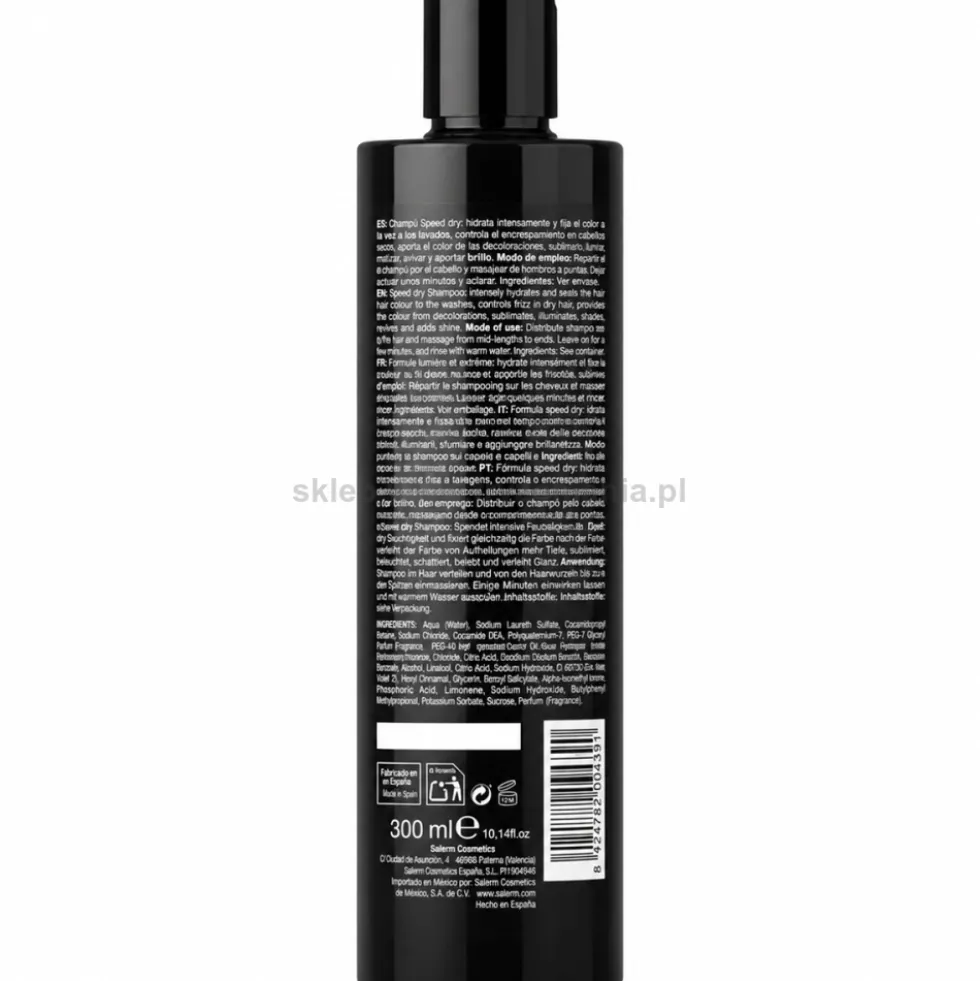 Tahe Magic 10 korzyści zestaw do pielęgnacji domowej po zabiegu botoks, szampon 300ml + maska 125ml