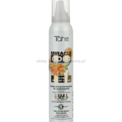Tahe Miracle Gold Anti-frizz Pianka wygładzająca włosy 200ml