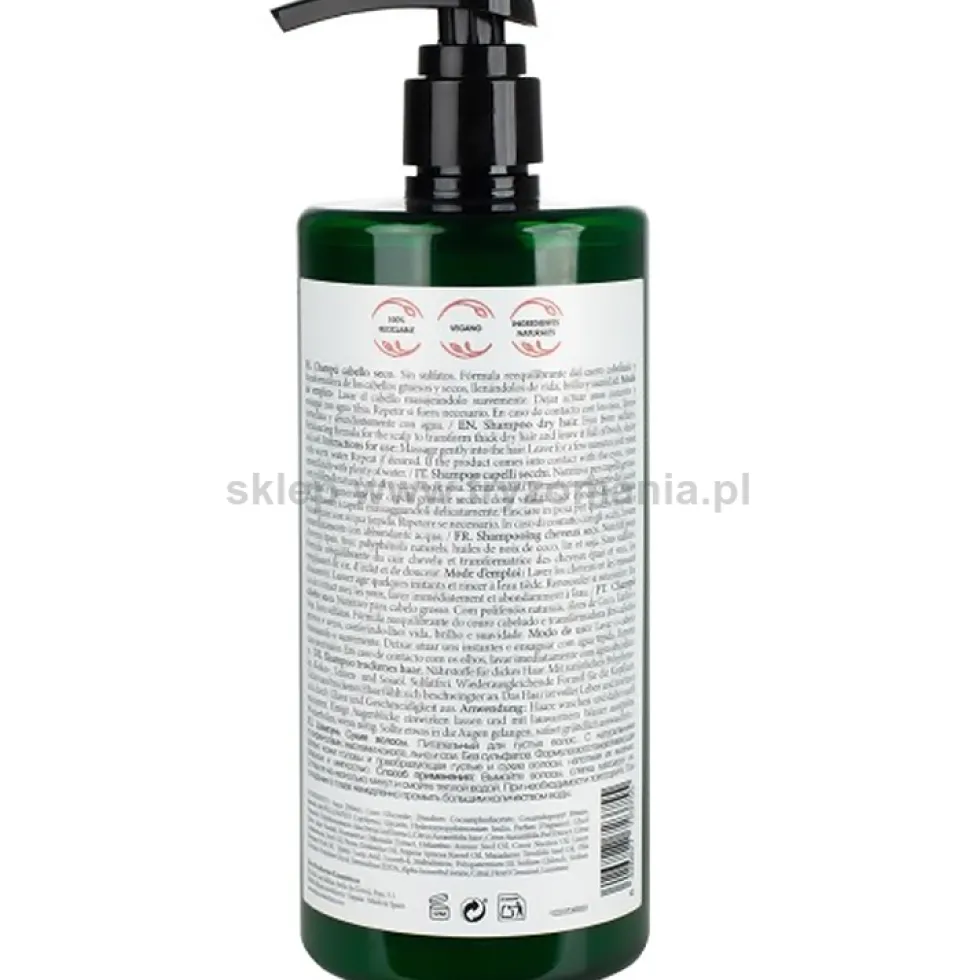 Tahe Nature Dry Szampon do włosów suchych bez siarczanów 750ml