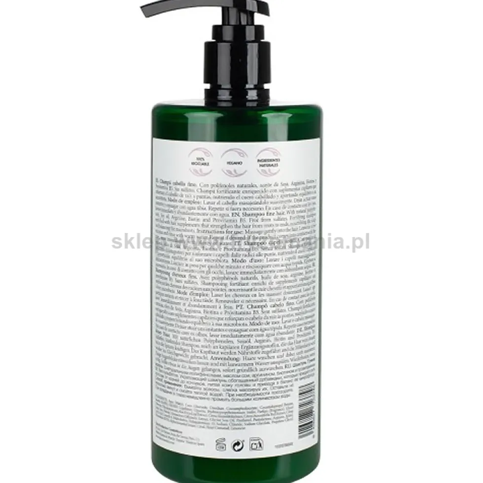 Tahe Nature Fine Szampon do włosów cienkich bez siarczanów 750ml