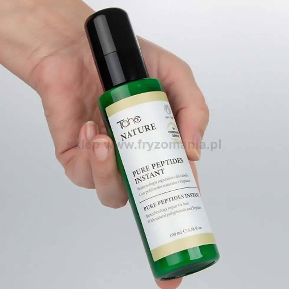 Tahe Nature Pure Peptides Kuracja do włosów zniszczonych i łamliwych 100ml