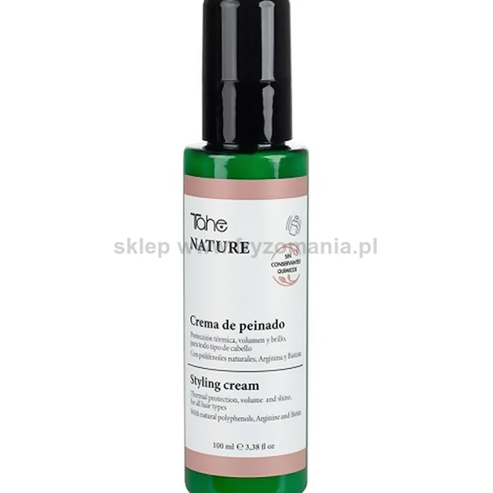 Tahe Nature Styling Krem do stylizacji włosów, termoochronny 100ml