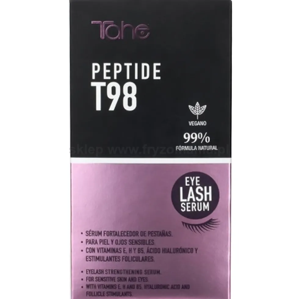 Tahe Peptide T98 Eye Lash Serum do rzęs z kwasem hialuronowym 3ml