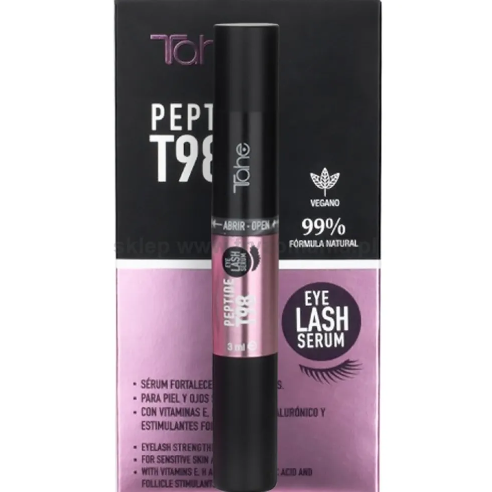 Tahe Peptide T98 Eye Lash Serum do rzęs z kwasem hialuronowym 3ml