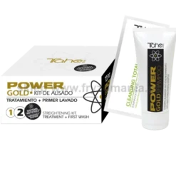 Tahe POWER GOLD SHAMPOO profesjonalny zestaw mini do prostowania organicznego