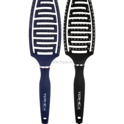 Termica Flex Evo Nylon&Dzik M Szczotka do rozczesywania włosów, czarna lub niebieska