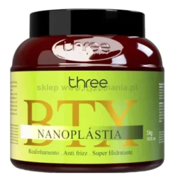 Three Therapy Nanoplastia BTX Botox Kuracja prostowania włosów 1000g