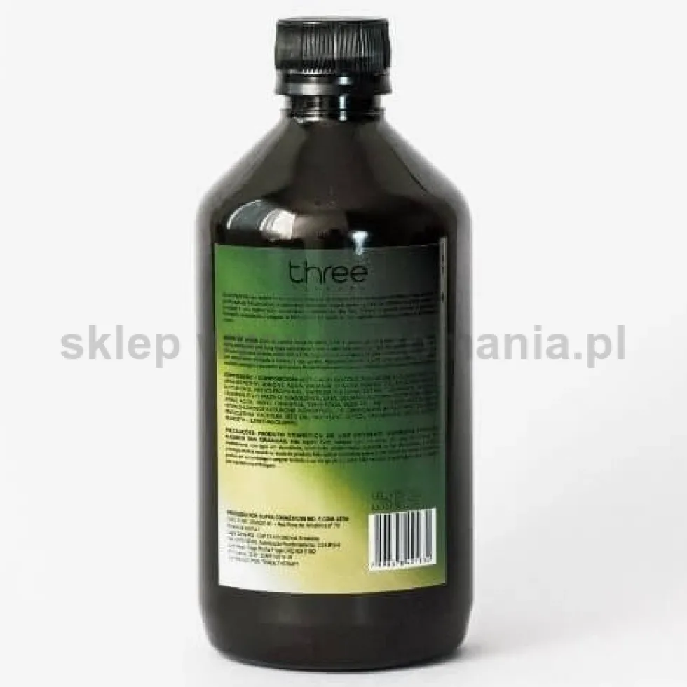 Three Therapy Nanoplastia Kuracja prostowania włosów bez formaldehydu 500ml
