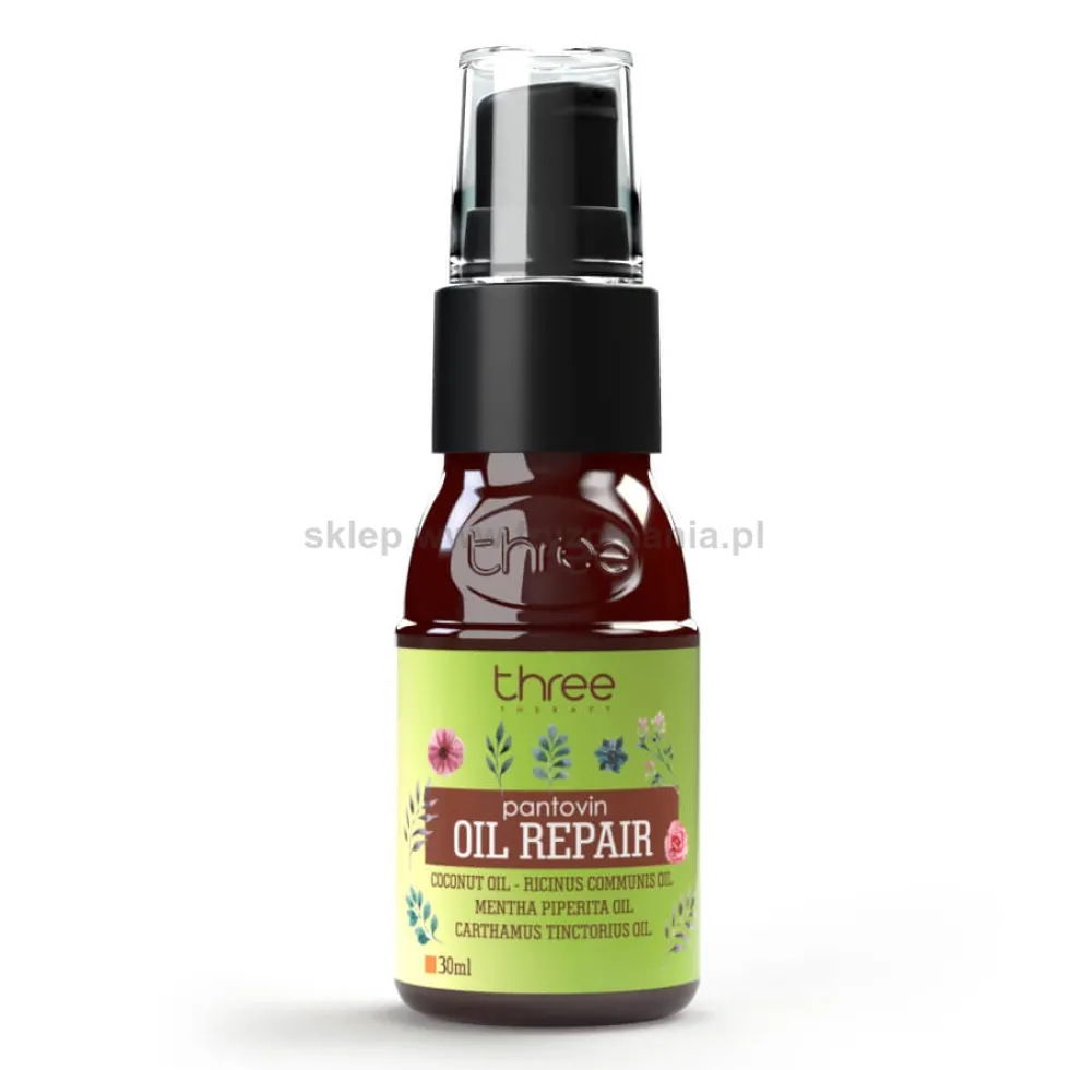 Three Therapy Pantovin Oil Repair Olejek nawilżająco-odbudowujący włosy 30ml