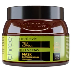 Three Therapy Pantovin Teia Caviar Maska po nanoplastii, odbudowująca włosy 500ml