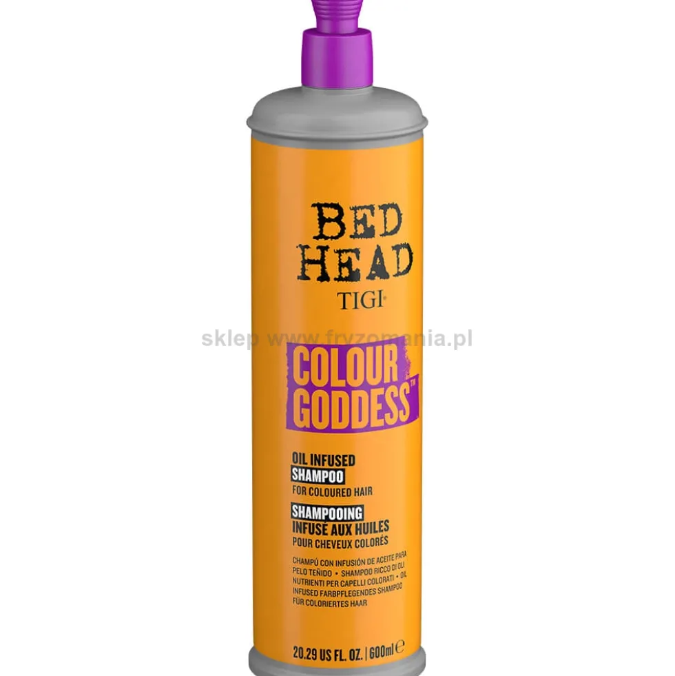 Tigi Bed Head Colour Goddess Szampon do włosów farbowanych 600ml