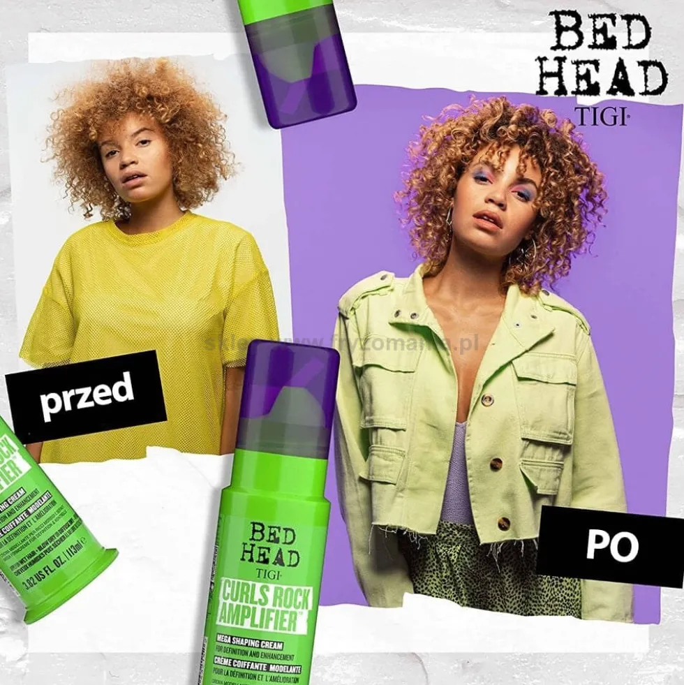 Tigi Bed Head Curls Rock Amplifier Krem do loków i włosów kręconych 43ml