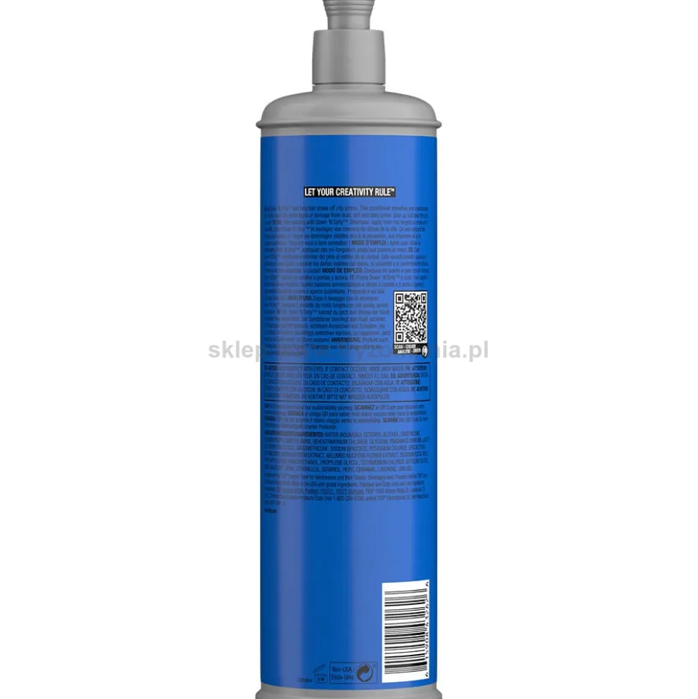 Tigi Bed Head Down'n Dirty Lightweight Odżywka do włosów zmęczonych 600ml