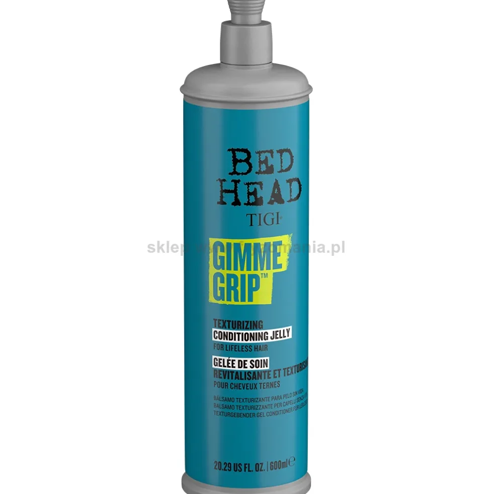 Tigi Bed Head Gimme Grip Odżywka zwiększająca objętość i teksturyzująca włosy 600ml