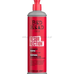 Tigi Bed Head Resurrection Repair - zestaw regenerujący do włosów zniszczonych szampon 400ml i odżywka 400ml