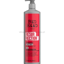 Tigi Bed Head Resurrection Repair - zestaw regenerujący do włosów zniszczonych szampon 970ml i odżywka 970ml