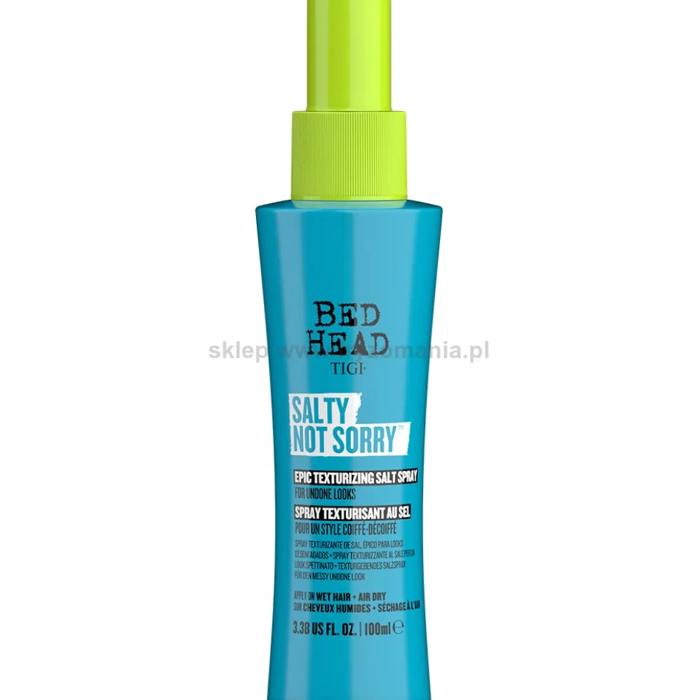 Tigi Bed Head Salty Not Sorry Texturizing Spray teksturyzujący do włosów z solą morską 100ml
