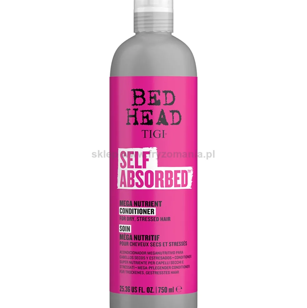Tigi Bed Head Self Absorbed Odżywka do włosów suchych i zniszczonych 750ml