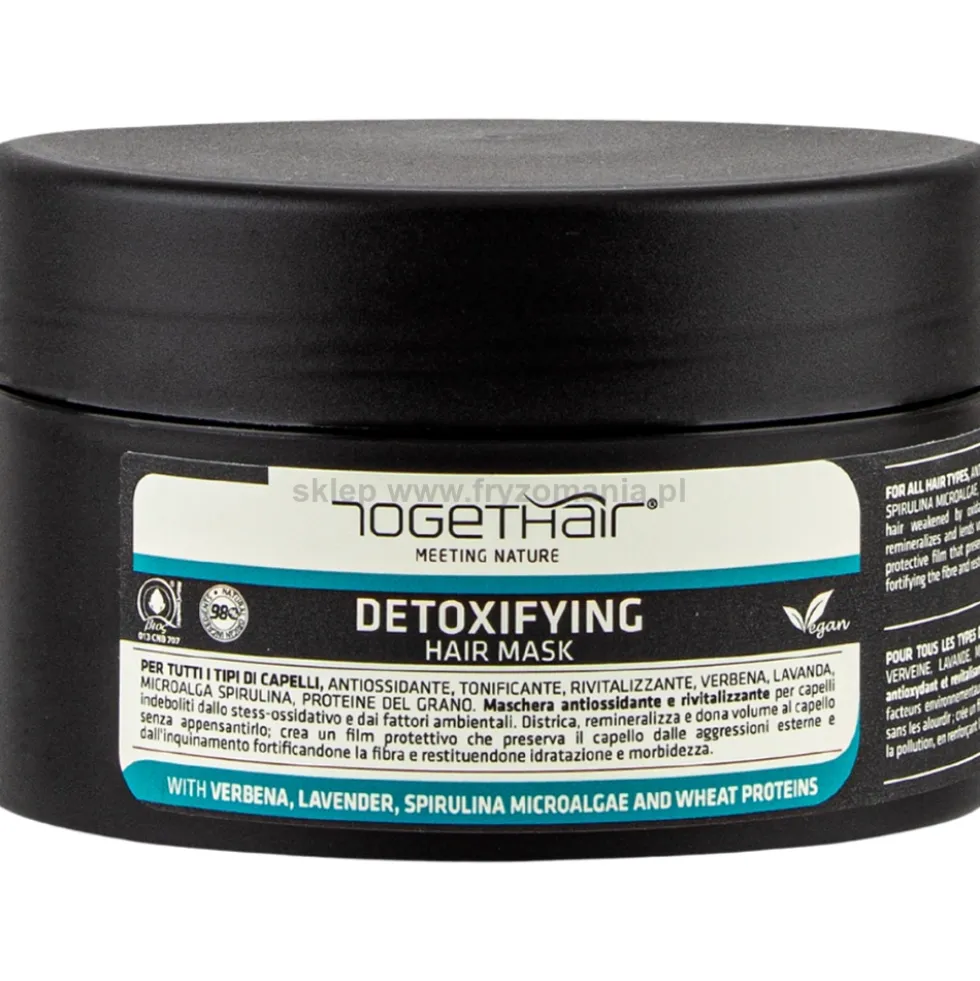 Togethair Detoxifying Maska oczyszczająca do włosów i skóry głowy 250ml