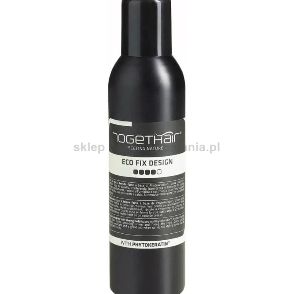Togethair Eco Fix Design Lakier do włosów, mocno utrwalający bez gazu 250ml