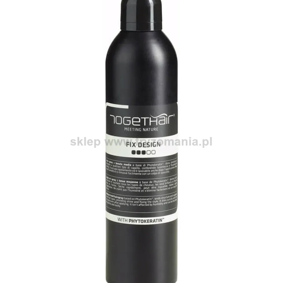 Togethair Fix Design Lakier do włosów, średnio utrwalający 400ml