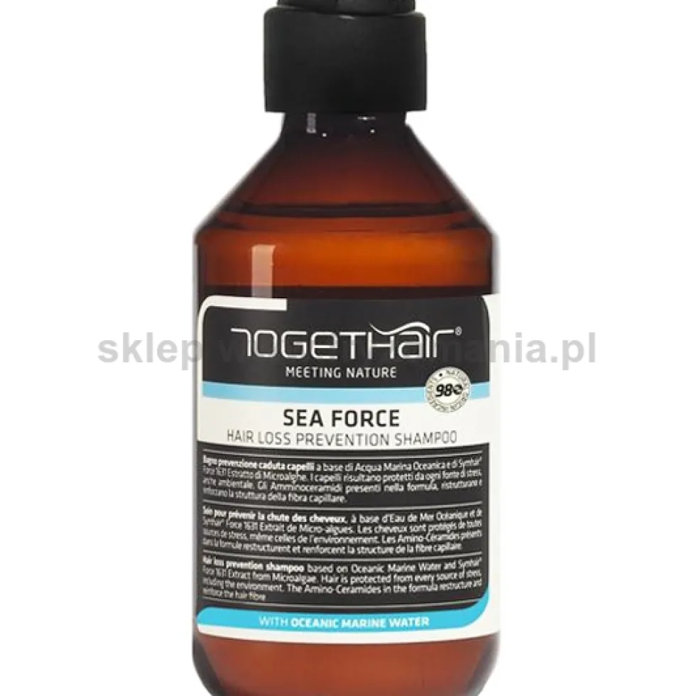 Togethair Sea Force Naturalny szampon przeciw wypadaniu włosów 250ml