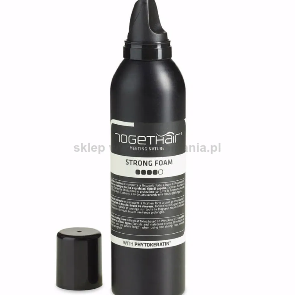 Togethair Strong Foam Pianka mocno utrwalająca do włosów 250ml