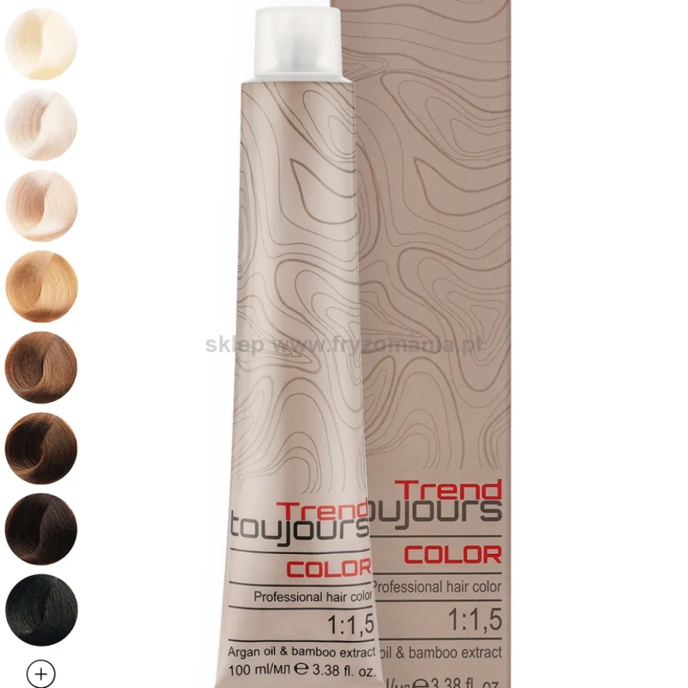 Trend Toujours Color Farba do włosów z olejkiem arganowym 100ml
