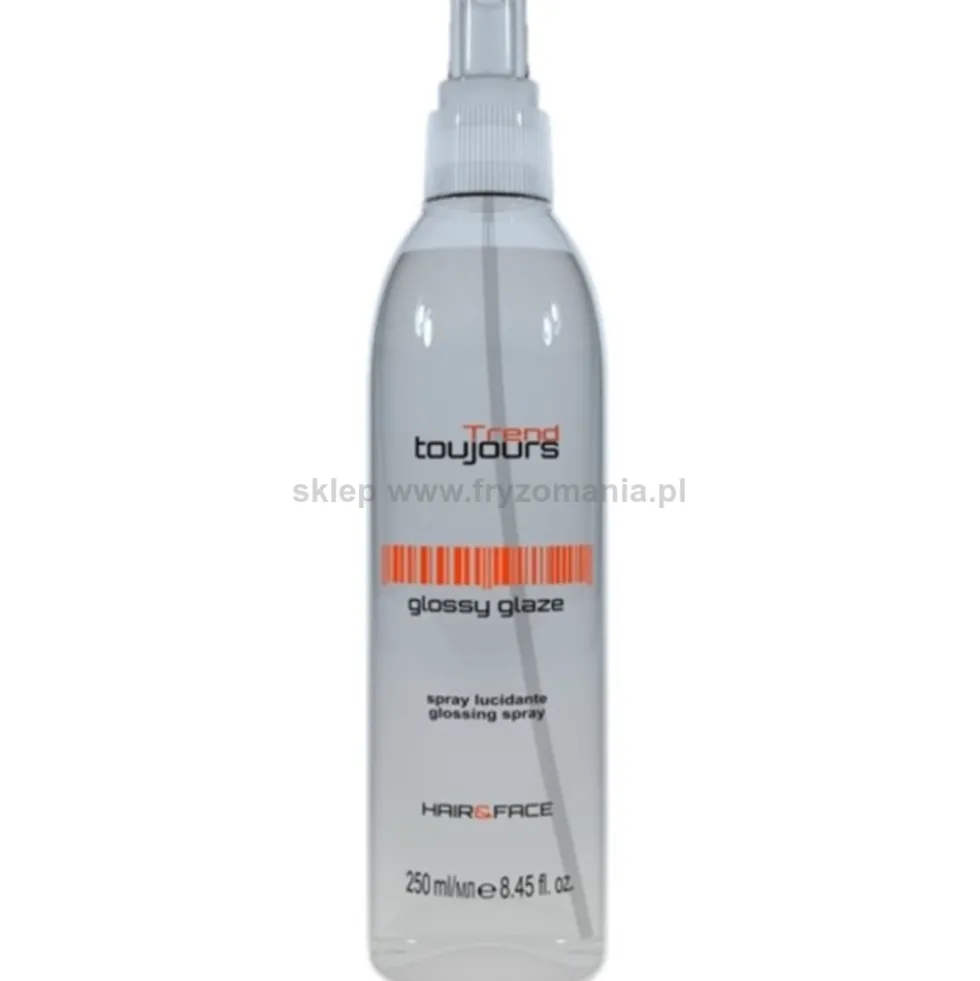 Trend Toujours Hair&Face Glossy Glaze Spray nabłyszczający do włosów 250ml