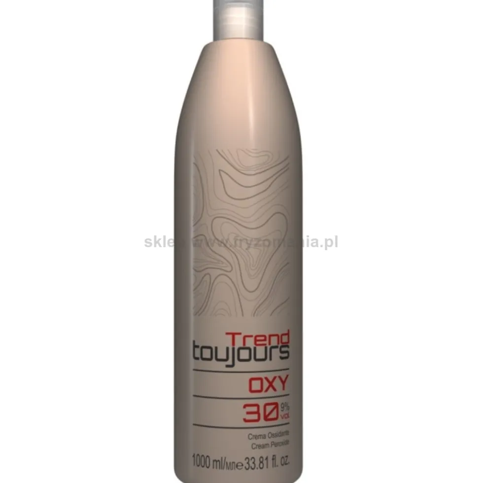 Trend Toujours Oxy Cream Peroxide Oksydant do farb 3%, 6%, 9%, 12% 1000ml