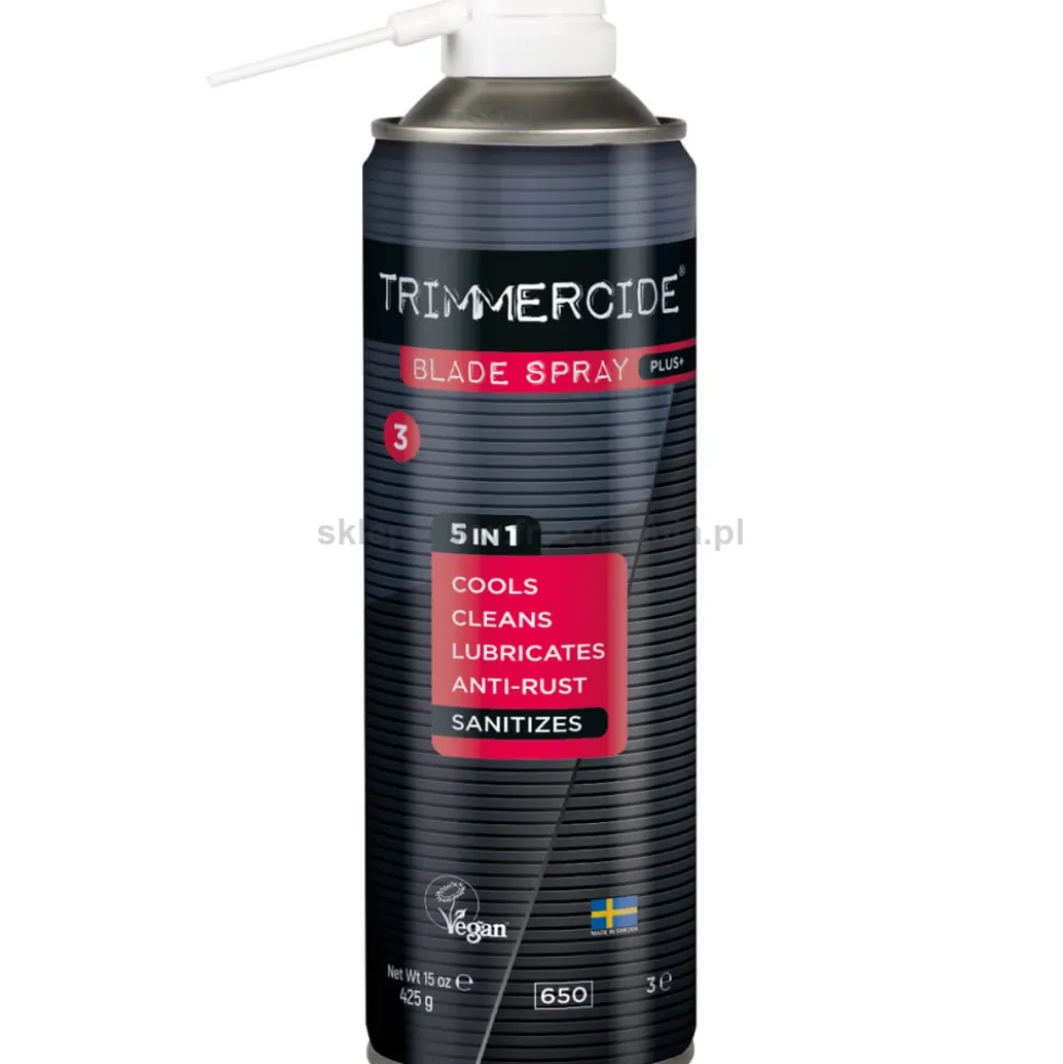Trimmercide Blade Plus+ 5W1 Płyn do dezynfekcji, konserwacji i chłodzenia narzędzi 425g