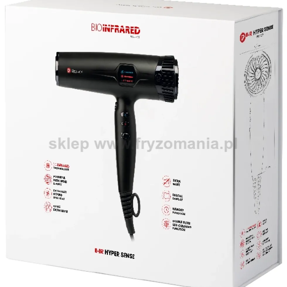 Upgrade Bio-Infrared Suszarka do włosów z jonizacją 2400W