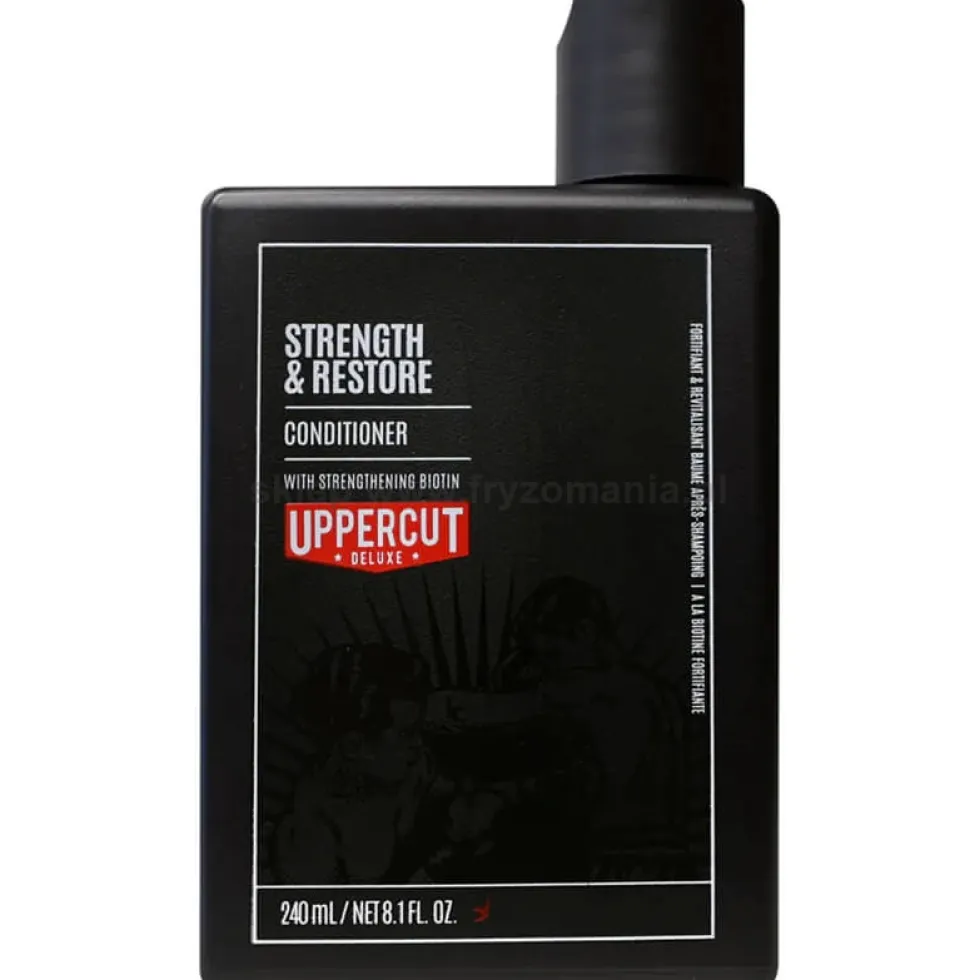 Uppercut Deluxe Strength&Restore - zestaw wzmacniający włosy dla mężczyzn szampon i odżywka 2x240ml