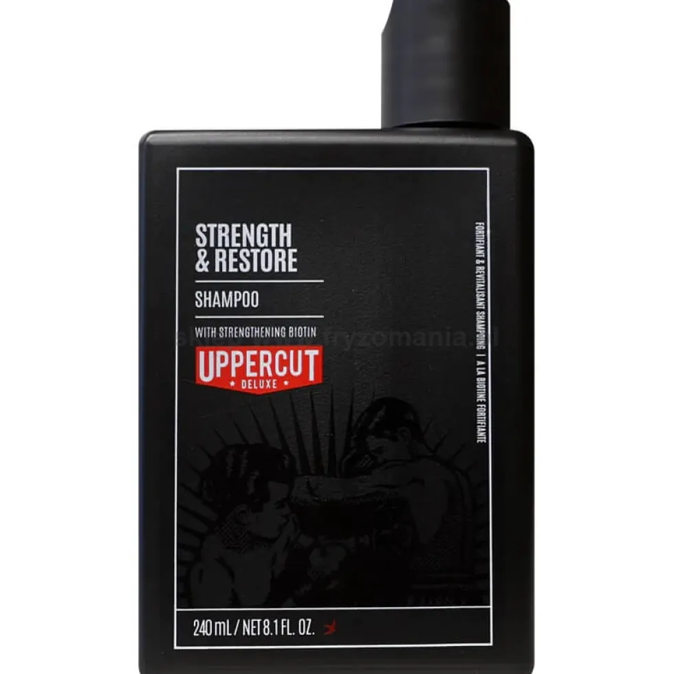 Uppercut Deluxe Strength&Restore - zestaw wzmacniający włosy dla mężczyzn szampon i odżywka 2x240ml