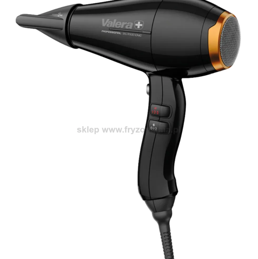 Valera 8500 Ionic RotoCord Suszarka do włosów z jonizacją, night black 2000W