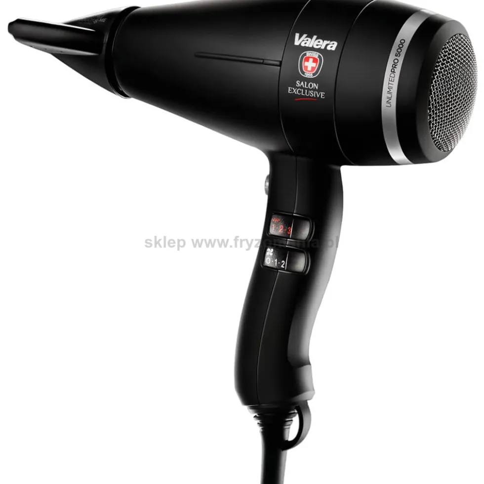 Valera Salon Exclusive Unlimited 5000 Pro Suszarka do włosów z jonizacją, lekka, różne kolory 2400W