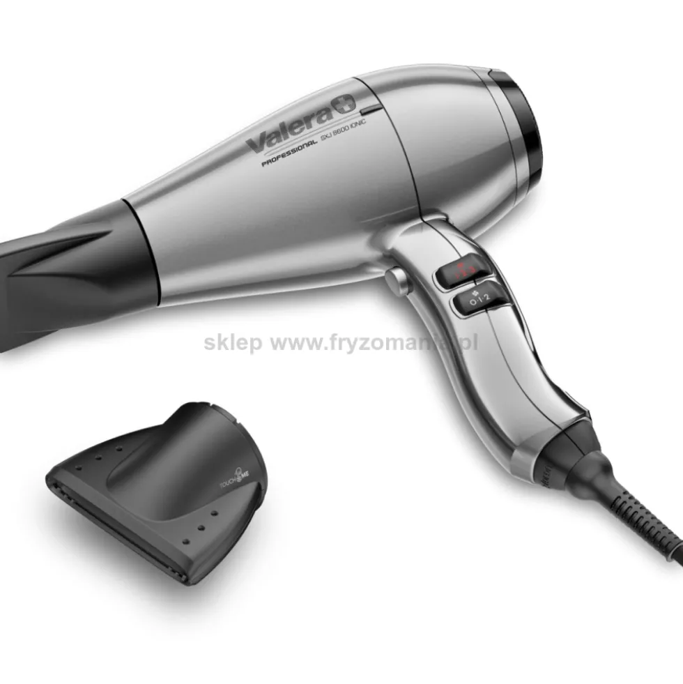 Valera Swiss Silent Jet 8600 Ionic Suszarka do włosów z jonizacją, srebrna 2400W