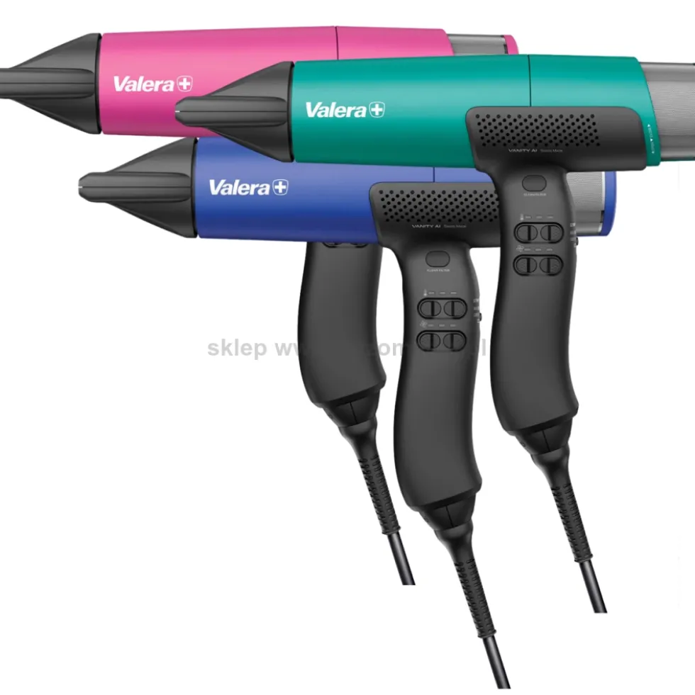 Valera Vanity Care AI Suszarka do włosów z jonizacją 2000W, różne kolory