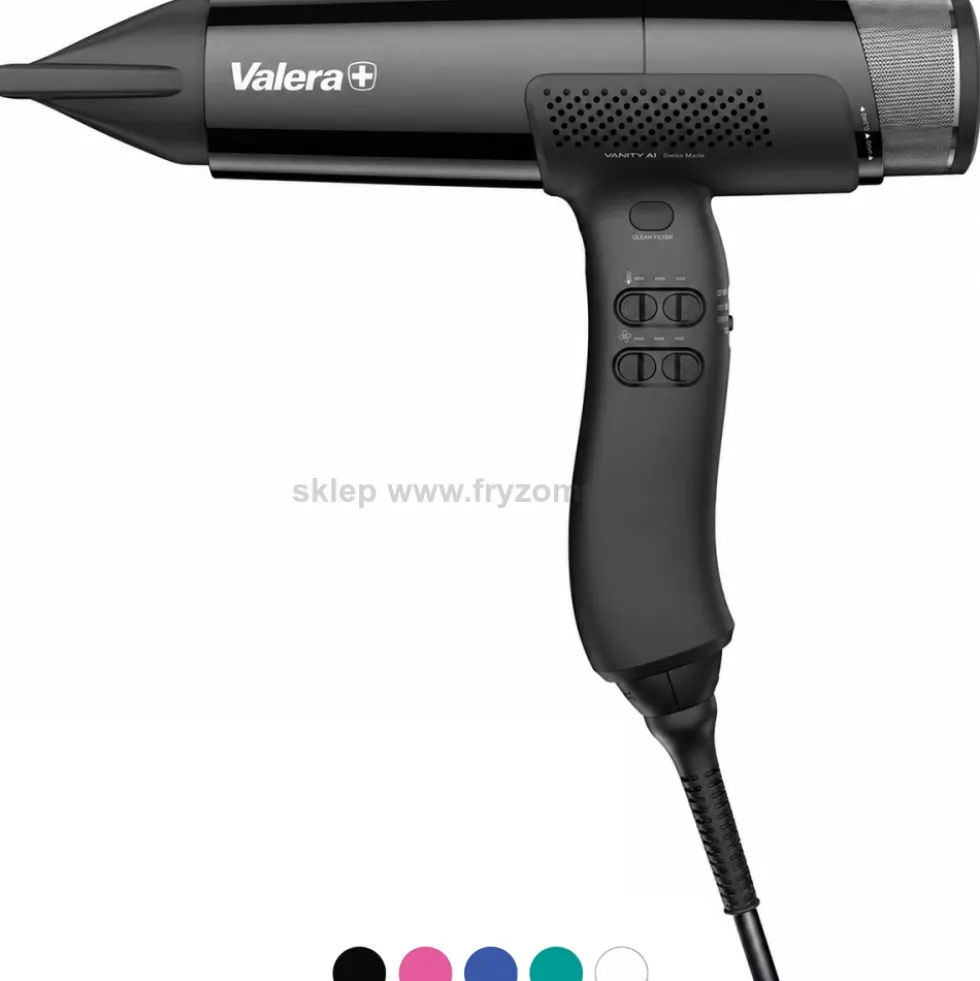 Valera Vanity Care AI Suszarka do włosów z jonizacją 2000W, różne kolory