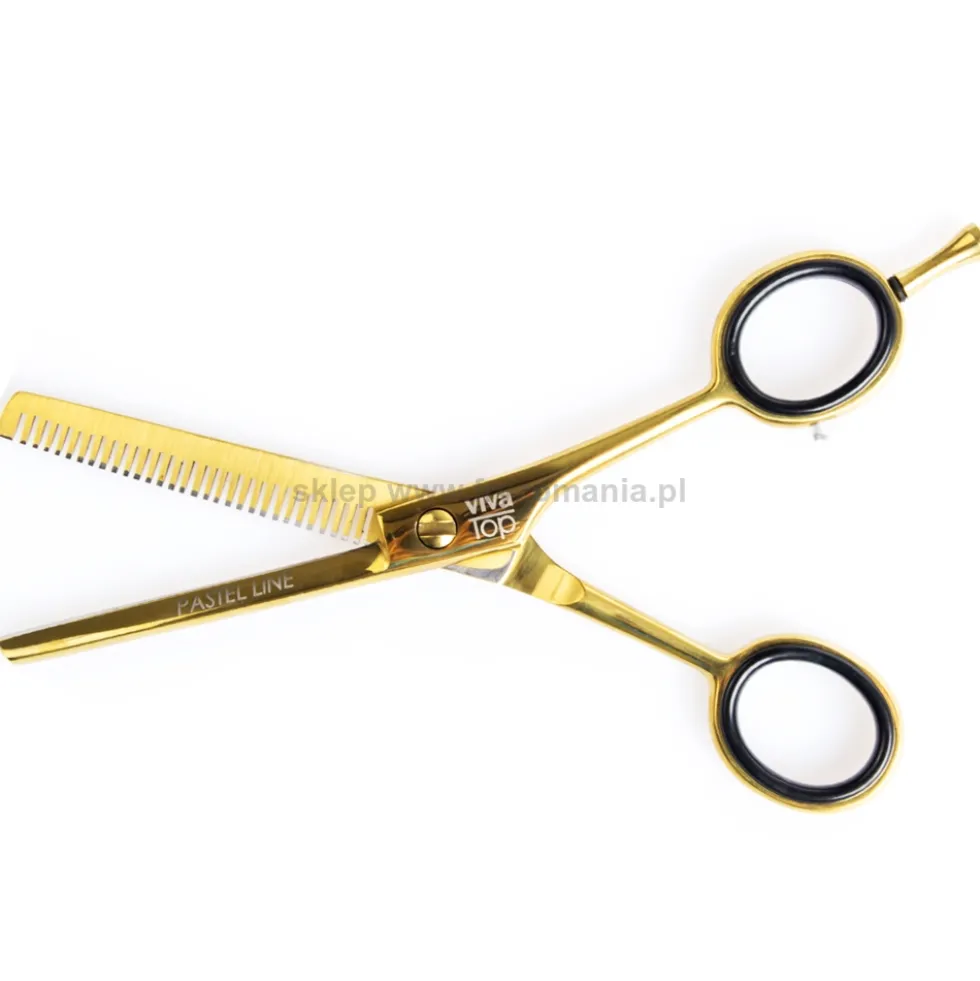 Viva Top Pastel Line Degażówki fryzjerskie, różne kolory 5.5"