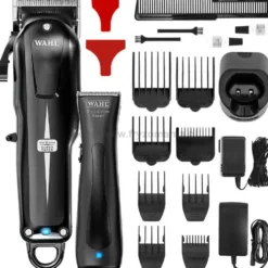 Wahl Cordless Combo Black zestaw maszynka + trymer do strzyżenia włosów i brody, bezprzewodowy
