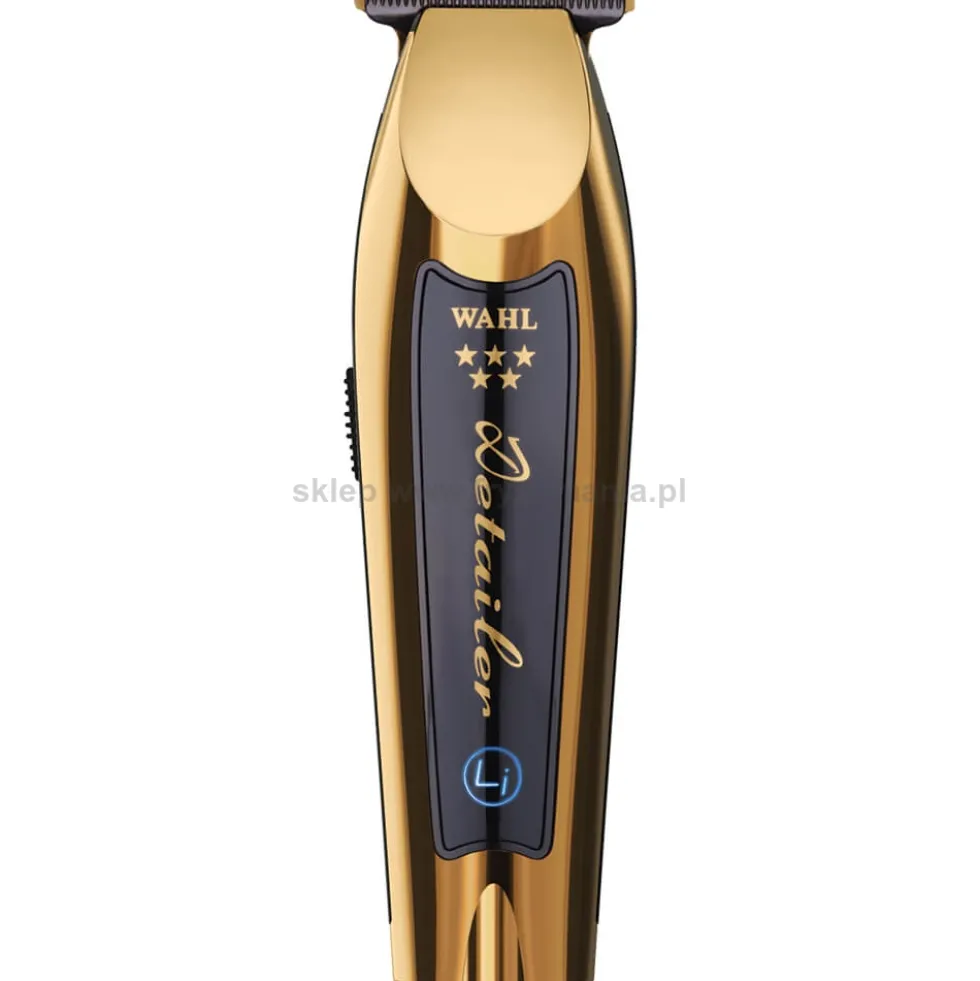 Wahl Detailer Li 5 Star Gold T-blade Trymer do włosów ze stacją dokującą
