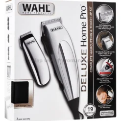 Wahl Home Deluxe Chrome Pro, zestaw maszynka + trymer do strzyżenia włosów i brody