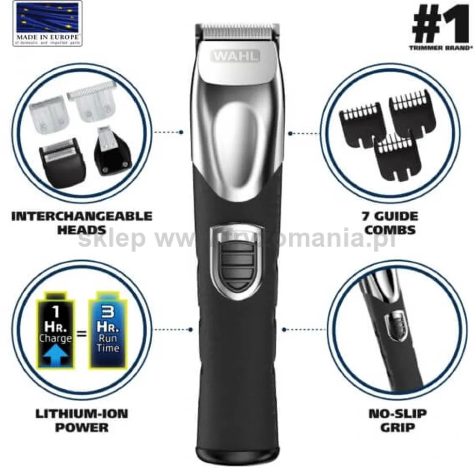 Wahl Home Lithium Ion Multi-Purpose, trymer wielofunkcyjny, bezprzewodowy