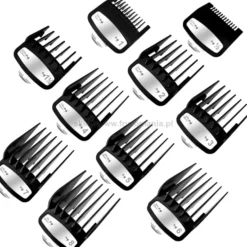 Wahl Premium Metalowe Nasadki do maszynek Wahl 1.5, 3, 4.5, 6, 10,13, 16, 19, 22, 25mm (komplet 10szt.)